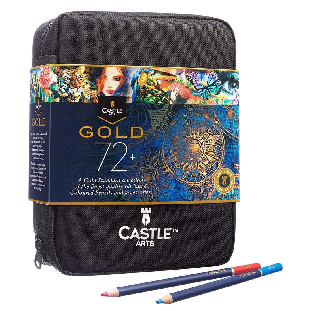 278 Piece Premium Drawing and Coloring Zip Case Bundle