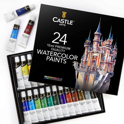 120 Piece Watercolors Bundle