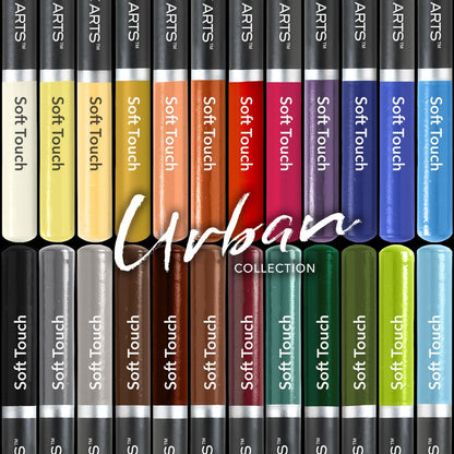 24 Piece Urban Colored Pencil Set in Display Tin